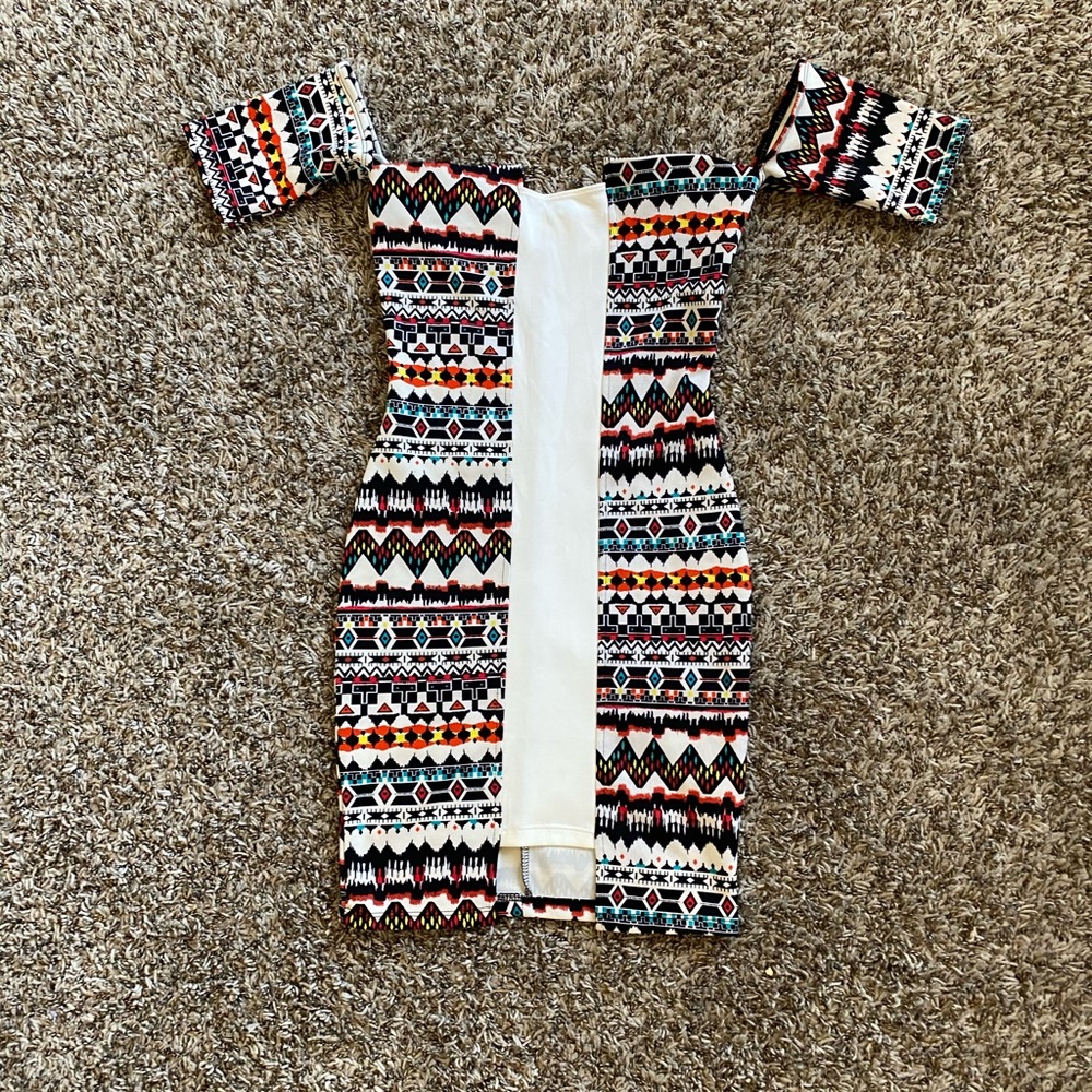 Tribal print dress